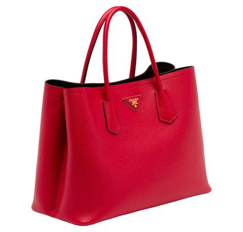 prada saffiano leather tote red|prada saffiano cuir leather tote.